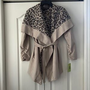 Chi by Falchi reversible coat, new.